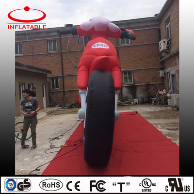 Giant custom inflatable off-road motorcycle for outdoor inflatable advertising