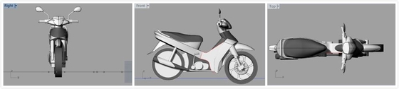 Giant custom inflatable off-road motorcycle for outdoor inflatable advertising