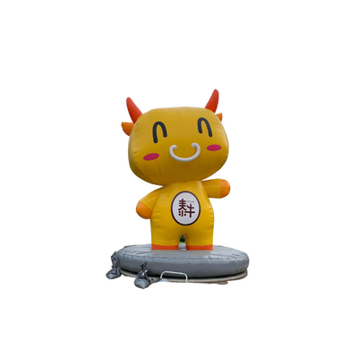 Customized Logo Inflatable 3D Cartoon Outdoor PVC Giant Inflatable Doll Ballon for Sale