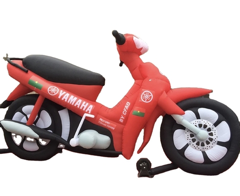 Giant custom inflatable off-road motorcycle for outdoor inflatable advertising
