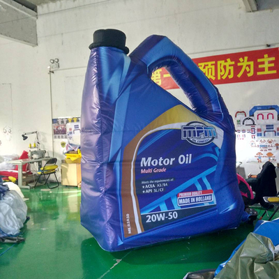 Customized Giant Lubricating oil kettle Advertising inflatable for promotion motor oil bottle model