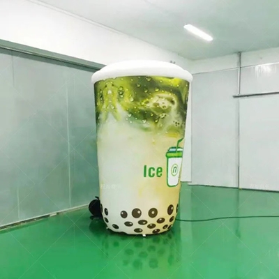 Customized Advertising Giant inflatable bottle cup for promotion event  milk tea bottle  tea cup win bottle inflatable can