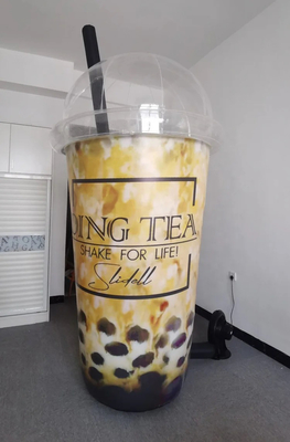 milk tea bottle  tea cup win bottle inflatable can Customized Advertising Giant inflatable bottle cup for promotion event