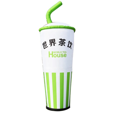 milk tea bottle  tea cup win bottle inflatable can Customized Advertising Giant inflatable bottle cup for promotion event