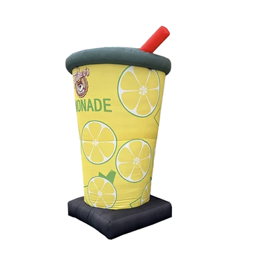 milk tea bottle  tea cup win bottle inflatable can Customized Advertising Giant inflatable bottle cup for promotion event