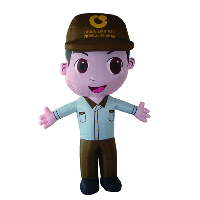 Factory Cheap Price Inflatable Cute Dolls Model Outdoor Customized Advertising Inflatable Toys
