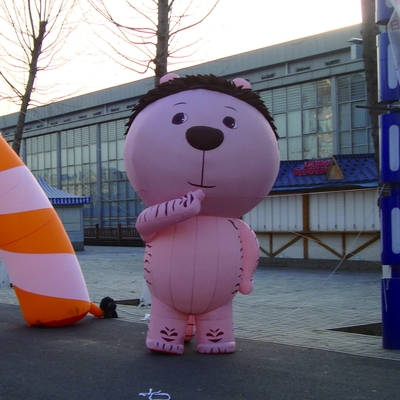 Oxford Giant Inflatable Teddy Bear Mascot Costume Customized