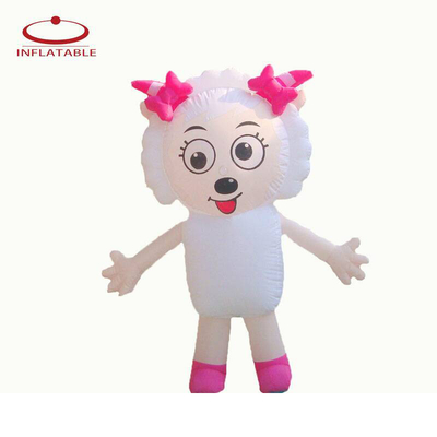 Giant Inflatable Cartoon Mascot Customized Oxford Cute Advertising