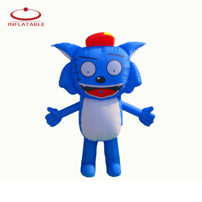 Giant Inflatable Cartoon Mascot Customized Oxford Cute Advertising