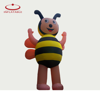 Giant Inflatable Cartoon Mascot Customized Oxford Cute Advertising