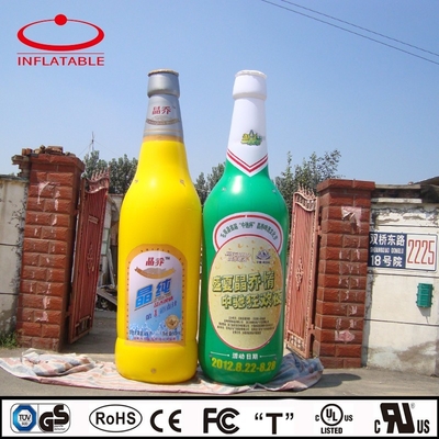 Advertising Custom Giant Inflatable Bottle Size 3m For Weddings