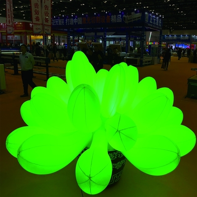 Wedding Decoration Inflatable LED Light Colorful Large Inflatable Flowers