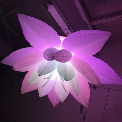 Advertising Inflatable LED Light UV Printing Giant With Different Colors And Logo