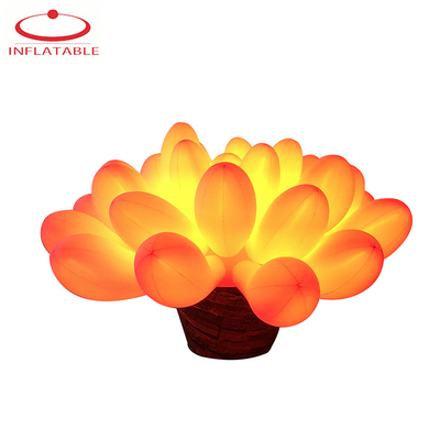 Advertising Inflatable LED Light UV Printing Giant With Different Colors And Logo