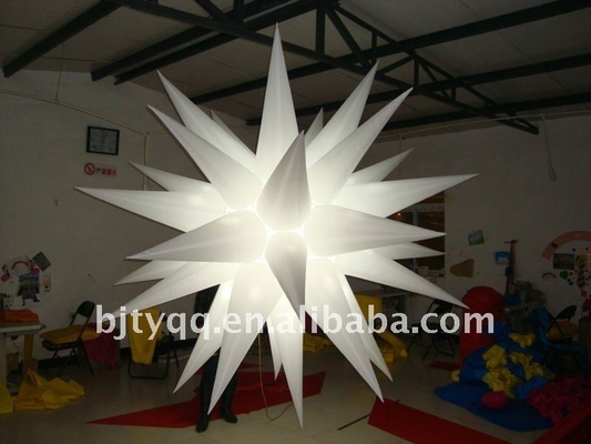 Advertising Inflatable LED Light UV Printing Giant With Different Colors And Logo