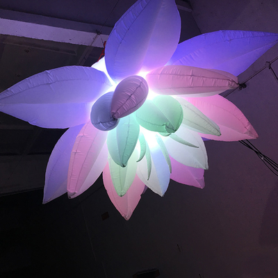 Customized Inflatable LED Light Advertising Giant Inflatable Flowers