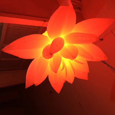 OEM Inflatable LED Light Inflatable Flower Decoration With Lights