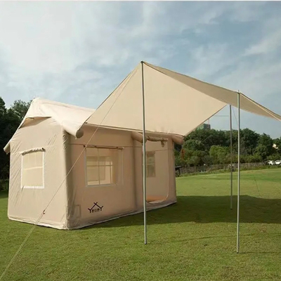 Portable Cheap Price Combined Multi-person Tourist Party Camping Dome Inflatable Tent
