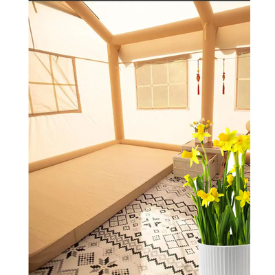 Portable Cheap Price Combined Multi-person Tourist Party Camping Dome Inflatable Tent