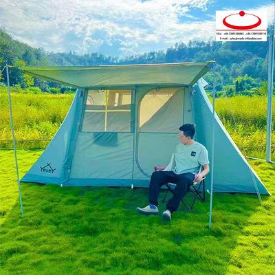 Best Price 8 Persons Large Waterproof Air Pneumatic Tent Outdoor Inflatable Lawn Arabic Camping Tent For Sale