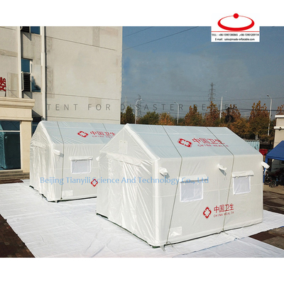 High Quality Emergency Custom Large Easy To Set Up Industrial Portable Tent Inflatable