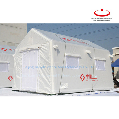 High Quality Emergency Custom Large Easy To Set Up Industrial Portable Tent Inflatable
