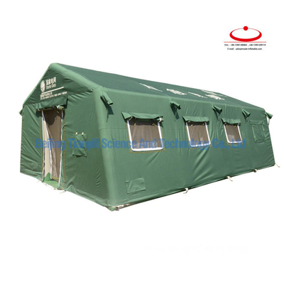 OEM/ODM Large Convenient High Quality Outdoor Camping Green Inflatable Tent Relief Waterproof Oxford Tent