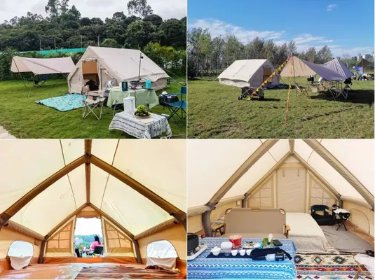Manufacturer Direct Supply New Arrivals Inflatable Air Tent Super Light Family Inflatable Cabin Tent