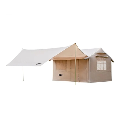 Outdoor Inflatable Family Gathering 5-8 People Waterproof Oxford Camping Tent for Picnics and Hiking