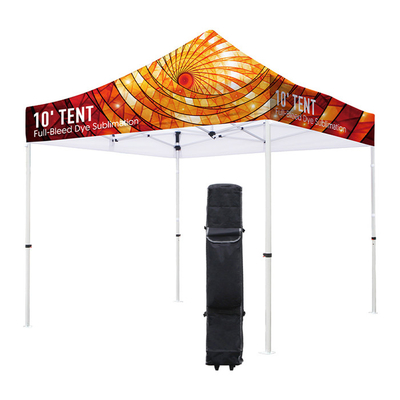 10 ft Outdoor Aluminum Hexagonal Bracket fold tent Structure Used Trade Show Tent For Commercial Event