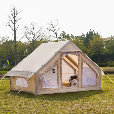 Customize Logo Inflatable Camping Tent Oxford Cloth Air Roof Tent