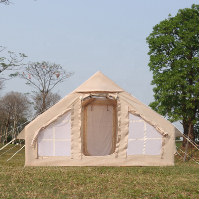 Air Family Inflatable Camping Tent Canvas Customized Luxury Polyester