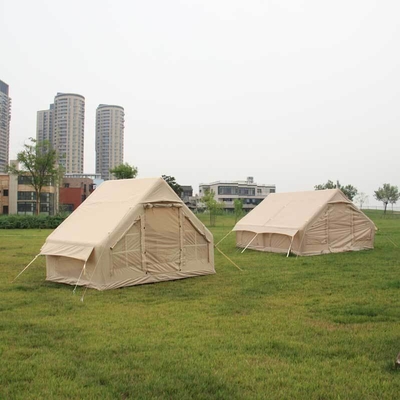 Air Family Inflatable Camping Tent Canvas Customized Luxury Polyester