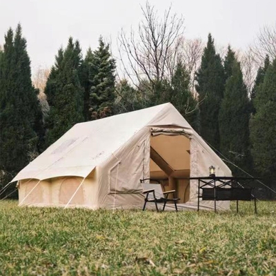 Air Family Inflatable Camping Tent Canvas Customized Luxury Polyester