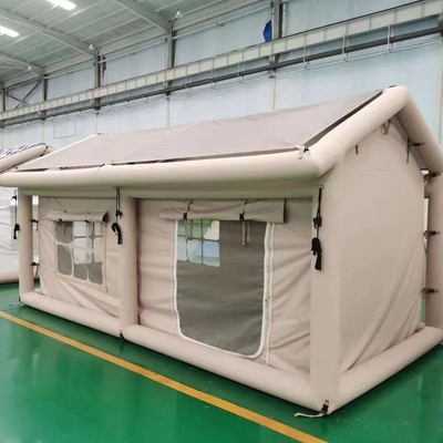 Four Season Inflatable Camping Tent Portable Double Layer Folding