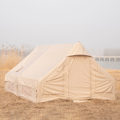 Four Season Inflatable Camping Tent Portable Double Layer Folding