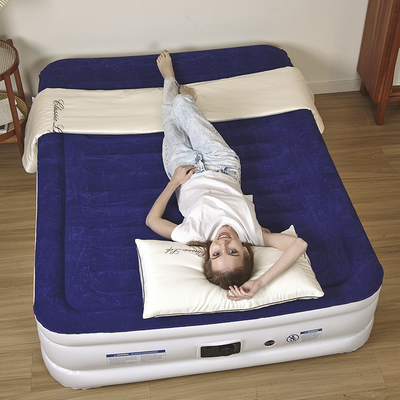 factory wholesale price CE approved air pump hot selling electric Inflatable camping Air Mattresses