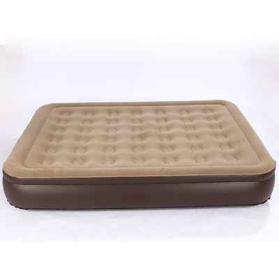 hot selling Blow Up Air Bed Soft Plush Flocking Mattress Durable Automatic Electric Inflation air mattress