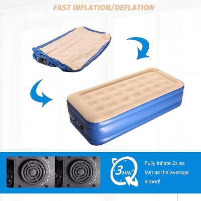 Amazing Blow Up Air Bed Automatic Electric Inflatable Bed For Sleeping