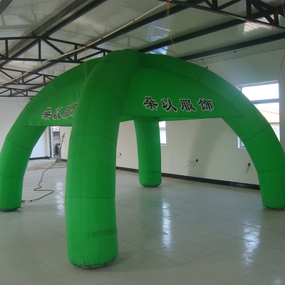 Giant outdoor inflatable tent four legged tent for sale of printed logo