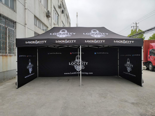 20 ft Outdoor Aluminum Hexagonal Up Tent Pop Up Canopy, Folding Gazebo Tent 3X3M,3X6M size