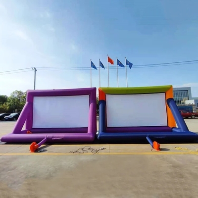 Outdoor Inflatable Movie Screen Wholesale Customized Size Outdoor Movie Screen Rear Projection