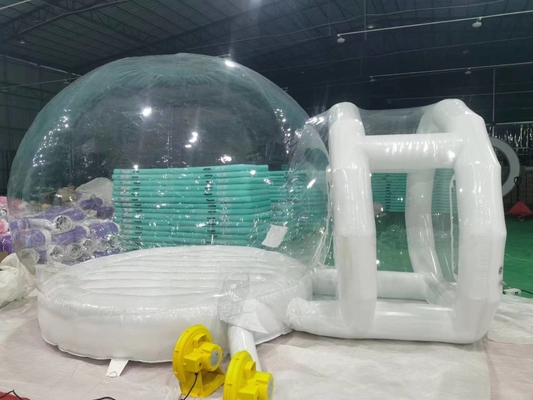 Size 4m Plastic Igloo Tent PVC Material OEM Blow Up Bubble Tent