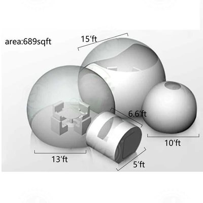 Outdoor Party Bubble Bounce House Commercial Inflatable Bubble House Tent