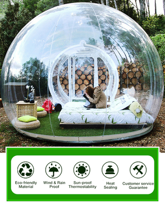 Transparent Inflatable Bubble Tent Bubble House 5m With Blower